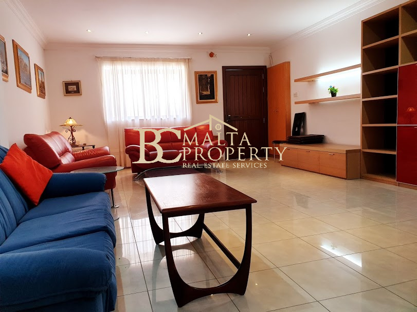 Birkirkara (Old Church area) 3 Bedroom / 2 Bathroom Elevated Ground Maisonette with a very Large Backyard