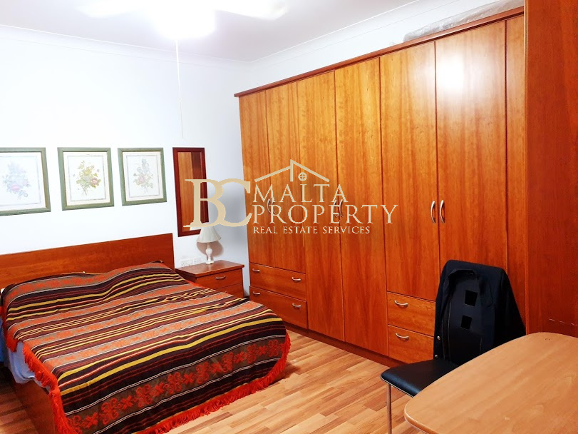 Birkirkara (Old Church area) 3 Bedroom / 2 Bathroom Elevated Ground Maisonette with a very Large Backyard