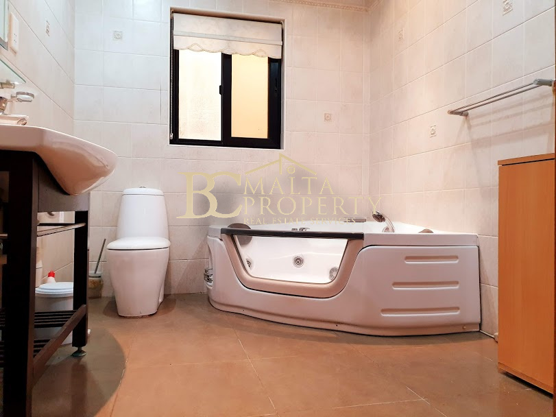 Birkirkara (Old Church area) 3 Bedroom / 2 Bathroom Elevated Ground Maisonette with a very Large Backyard