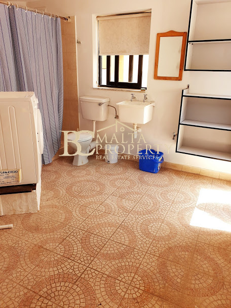 Birkirkara (Old Church area) 3 Bedroom / 2 Bathroom Elevated Ground Maisonette with a very Large Backyard