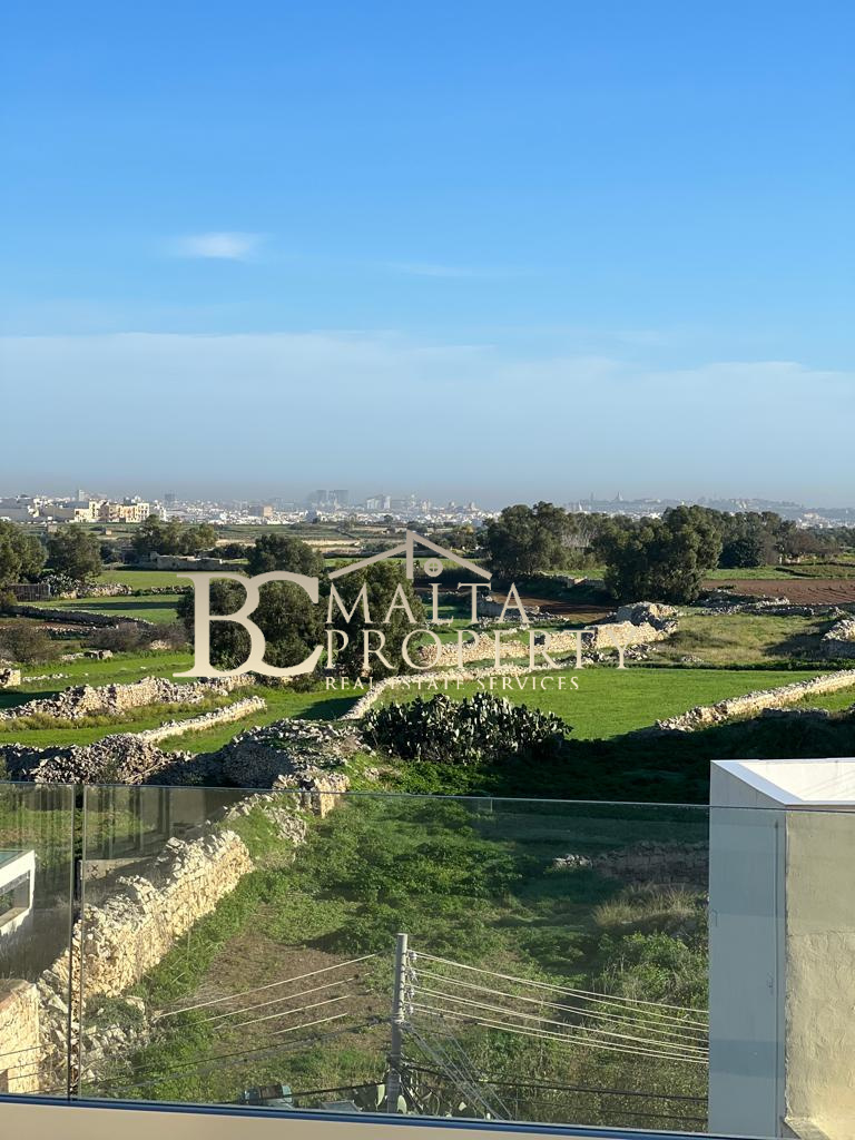 Siggiewi New Highly Modern Furnished 1 Bedroom Penthouse with Country Views