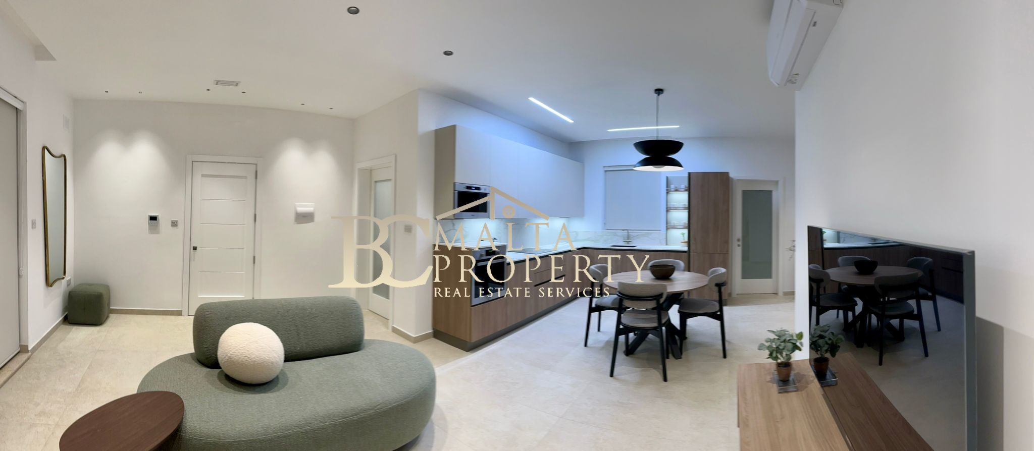 Siggiewi New Highly Modern Furnished 1 Bedroom Penthouse with Country Views