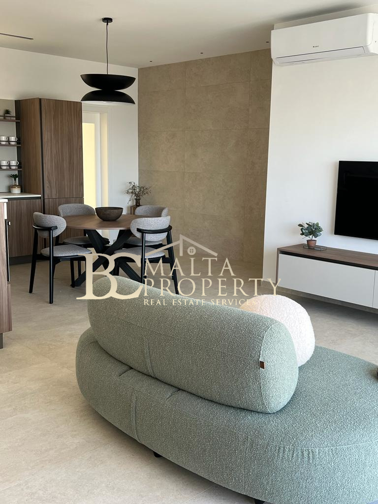 Siggiewi New Highly Modern Furnished 1 Bedroom Penthouse with Country Views