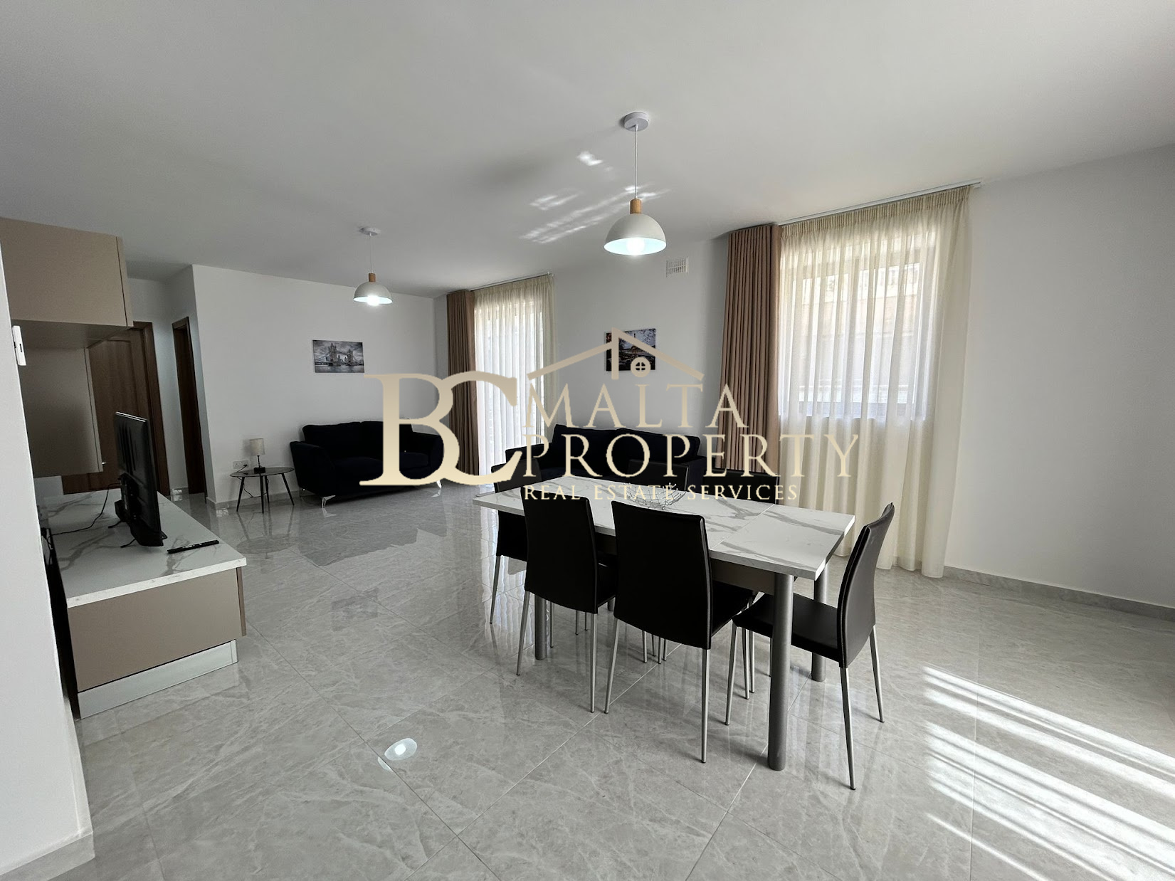 Kalkara – 3 bedroom plus office 170sq mt Apartment