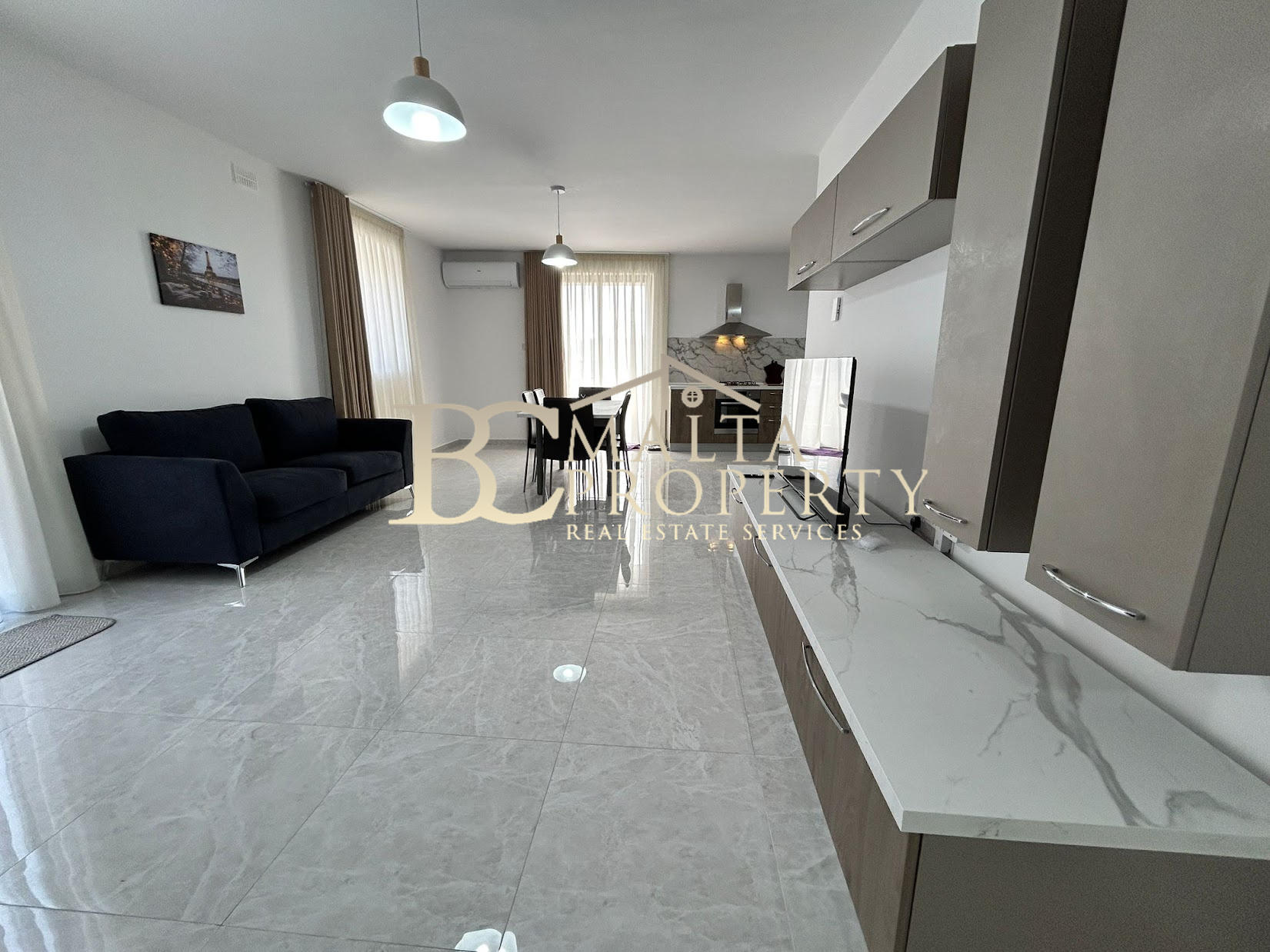 Kalkara – 3 bedroom plus office 170sq mt Apartment